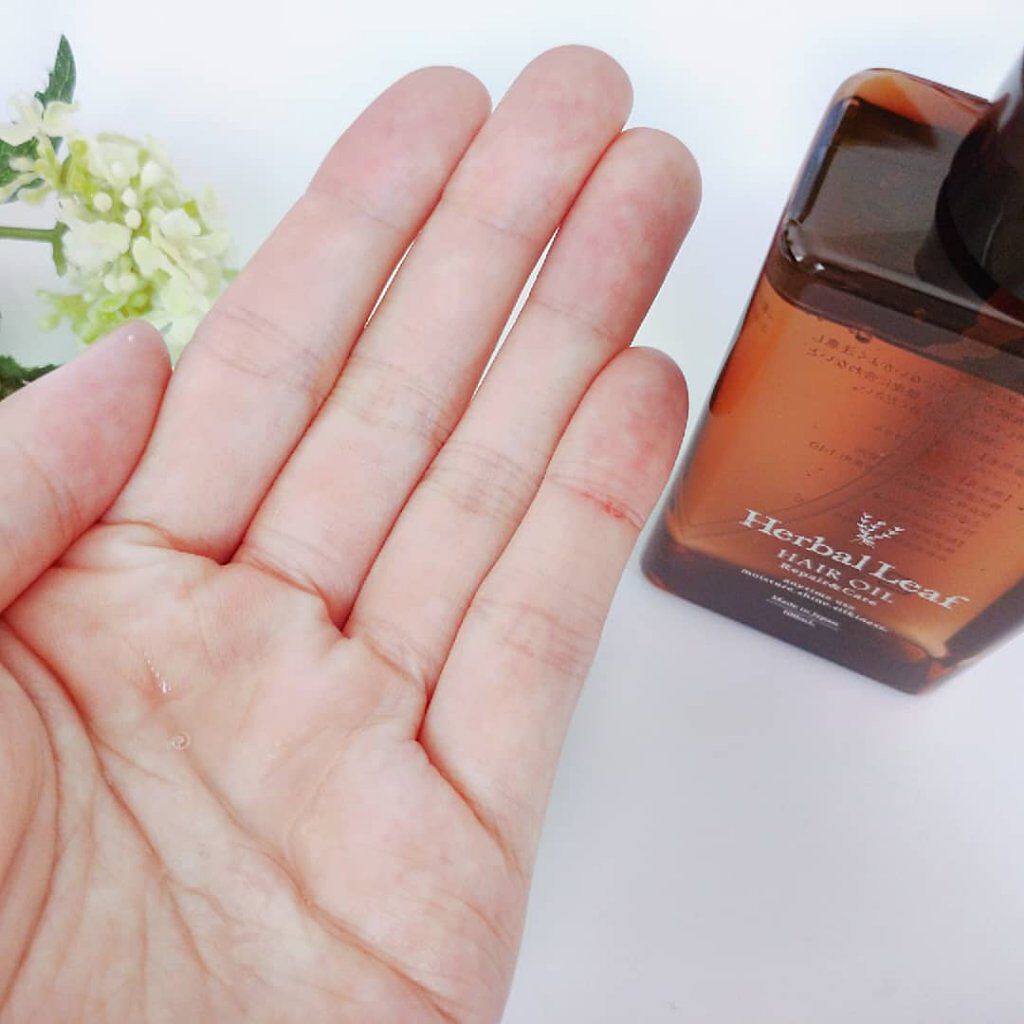 オーガニックヘアオイル フレッシュティーの香り/ハーバルリーフ/ヘアオイルを使ったクチコミ（1枚目）