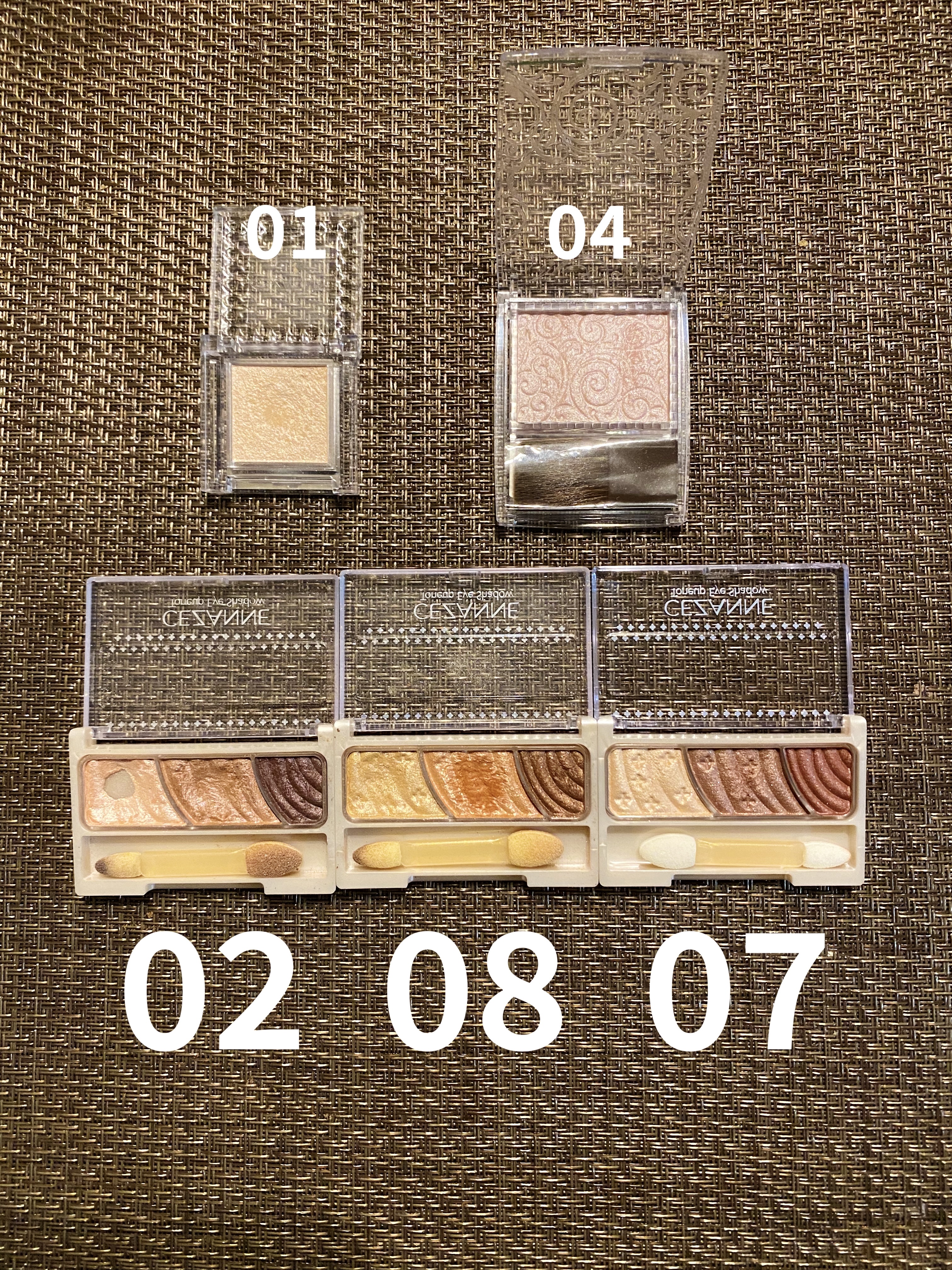 シングルカラーアイシャドウ/CEZANNE/単色アイシャドウを使ったクチコミ（3枚目）