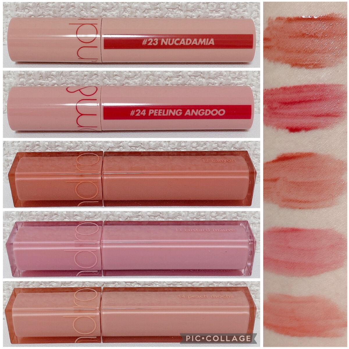 デュイフルウォーターティント/rom&nd/リップティントを使ったクチコミ（3枚目）