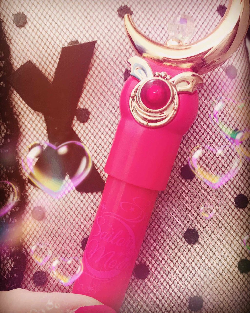 ムーンスティックリップクリーム ローズピンク/ミラクルロマンス/リップケアを使ったクチコミ（1枚目）