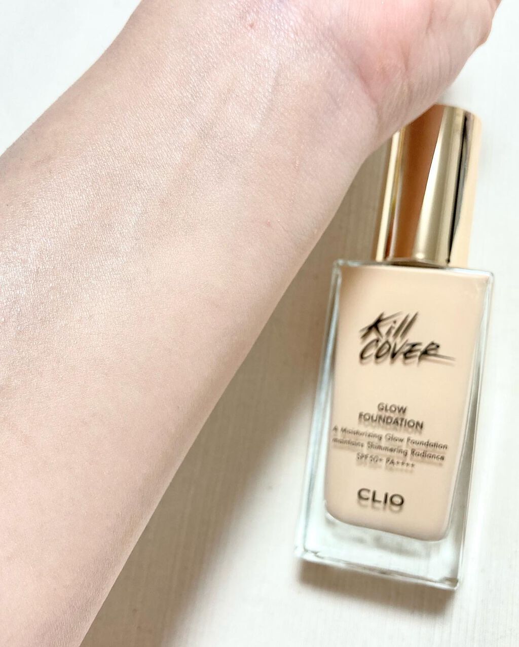 キルカバー グロウ ファンデーション/CLIO/リキッドファンデーションを使ったクチコミ(6枚目)