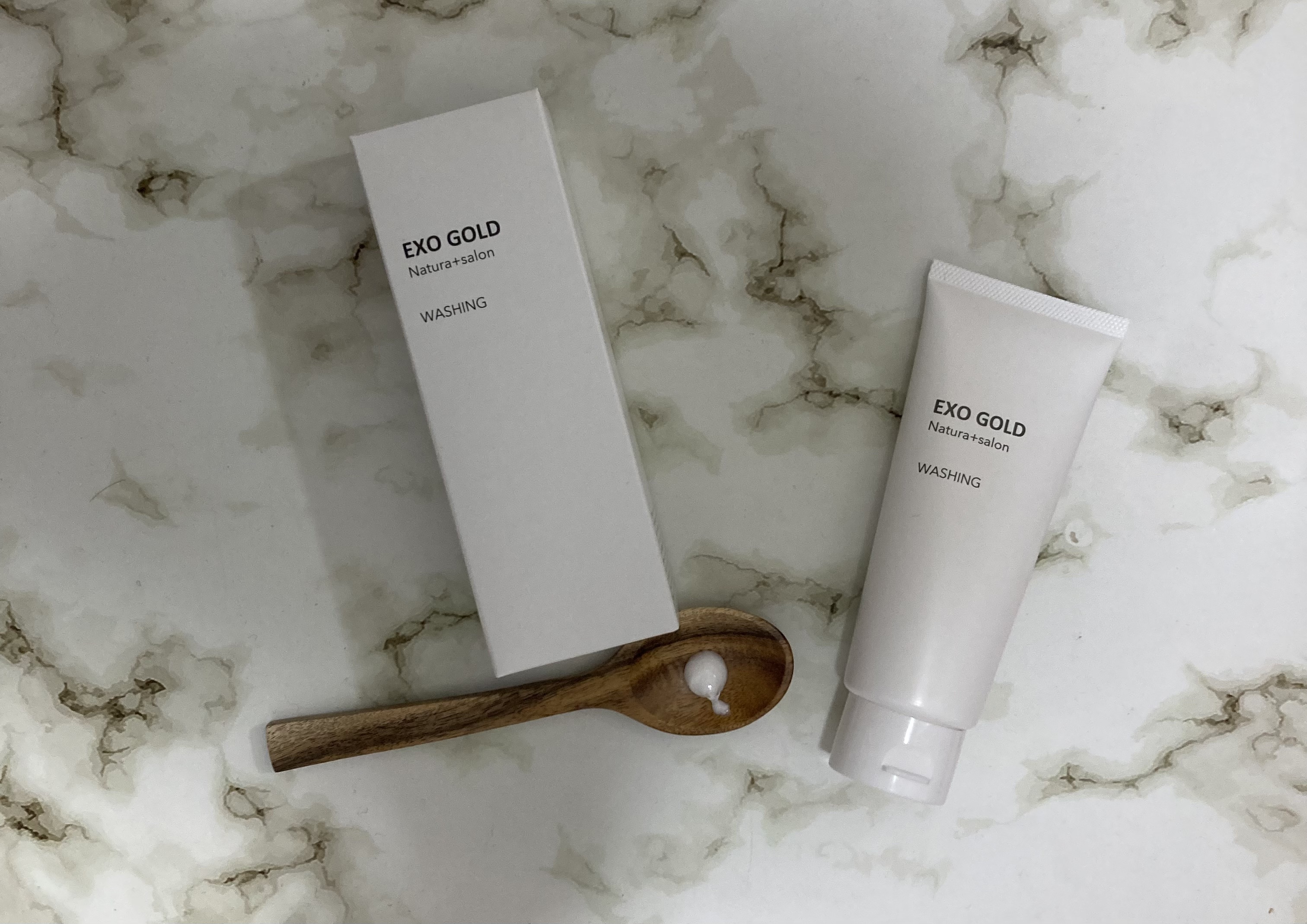  EXO GOLDウォッシング/Natura＋Salon/洗顔フォームを使ったクチコミ（1枚目）