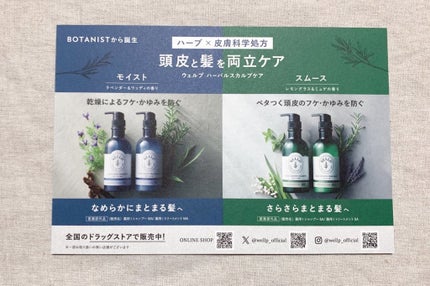 薬用スカルプケアシャンプー/トリートメント モイスト/WELLP/市販シャンプーを使ったクチコミ(2枚目)