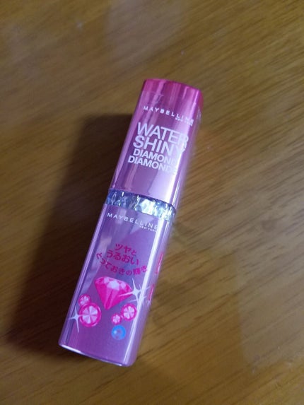 ウォーター シャイニー ダイヤモンドダイヤ/MAYBELLINE NEW YORK/口紅を使ったクチコミ(1枚目)