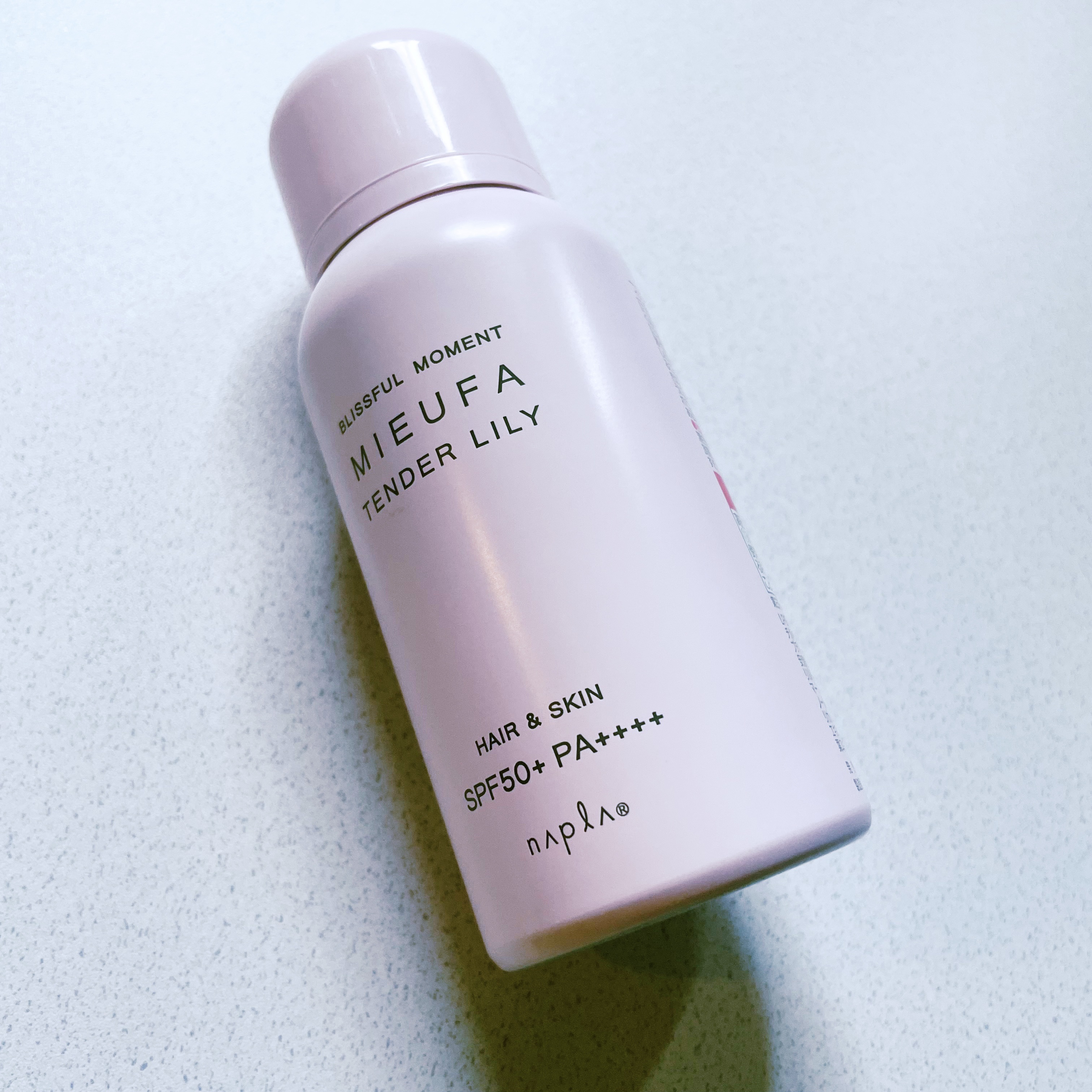 ミーファ フレグランスUVスプレー テンダーリリィ/MIEUFA/日焼け止めミスト・スプレーを使ったクチコミ（1枚目）