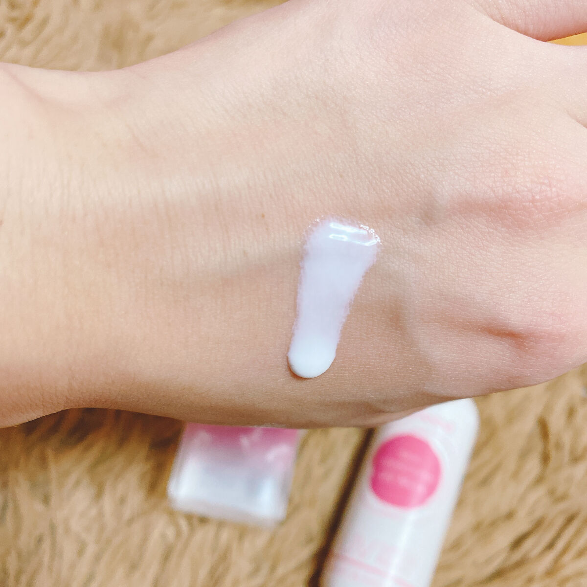 朝用スキンコンディショナー UVミルク/CEZANNE/日焼け止めミルクを使ったクチコミ（2枚目）