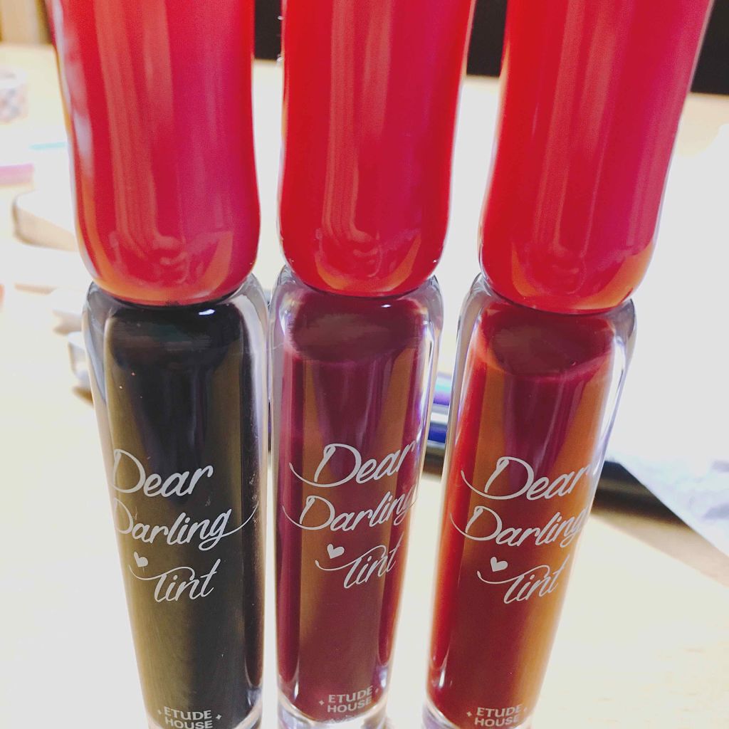 ディアダーリン ウォータージェルティント/ETUDE/リップティントを使ったクチコミ（1枚目）