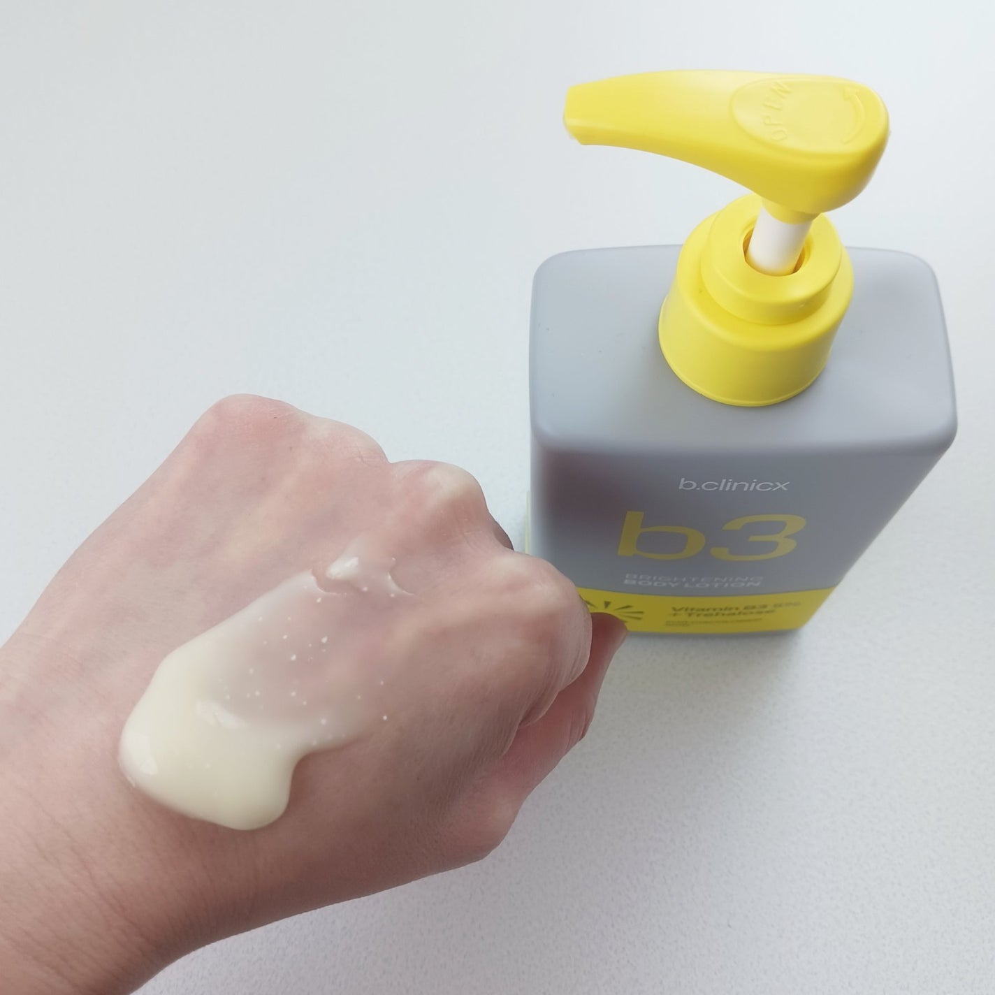 ナイアシンアミド 5% ボディローション/b.clinicx/ボディローションを使ったクチコミ(2枚目)