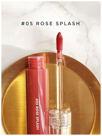 ジューシーラスティングティント/rom&nd/リップティントを使ったクチコミ(4枚目)