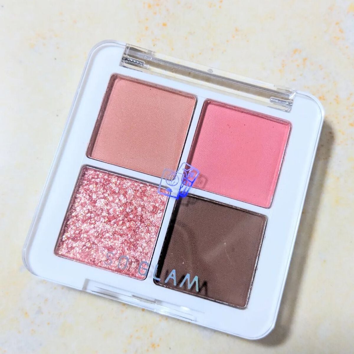 プチポケットアイシャドウパレット/SO GLAM/アイシャドウパレットを使ったクチコミ(2枚目)