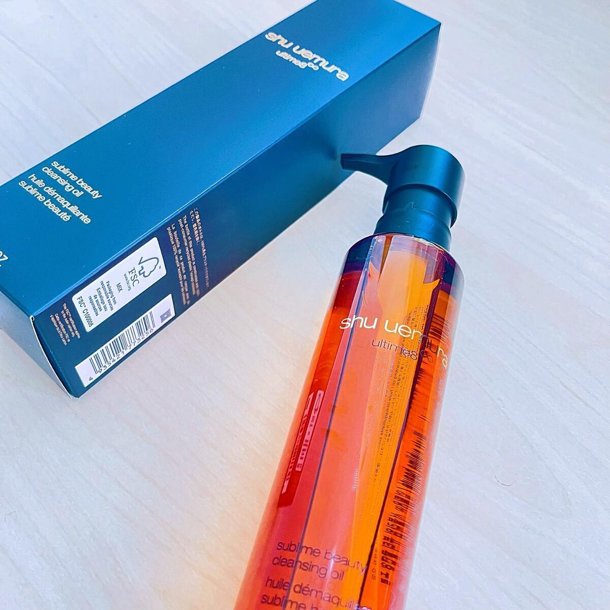 (旧)アルティム8∞ スブリム ビューティ クレンジング オイル/shu uemura/オイルクレンジングを使ったクチコミ(4枚目)