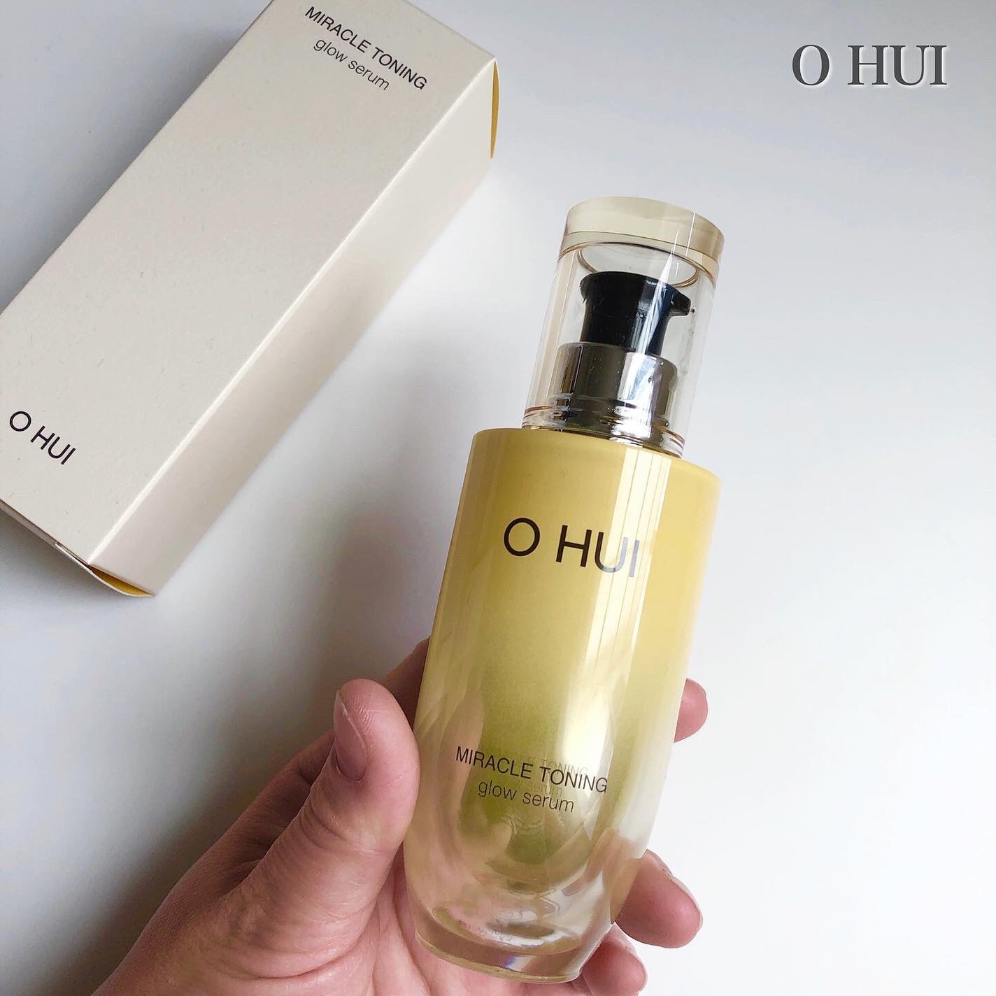 ミラクルトーニング グローセラム/OHUI/美容液を使ったクチコミ(1枚目)