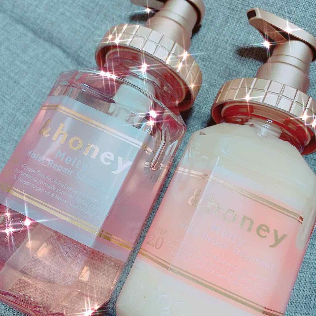 &honey Melty モイストリペア シャンプー1.0／モイストリペア ヘアトリートメント2.0/&honey/市販シャンプーを使ったクチコミ（1枚目）