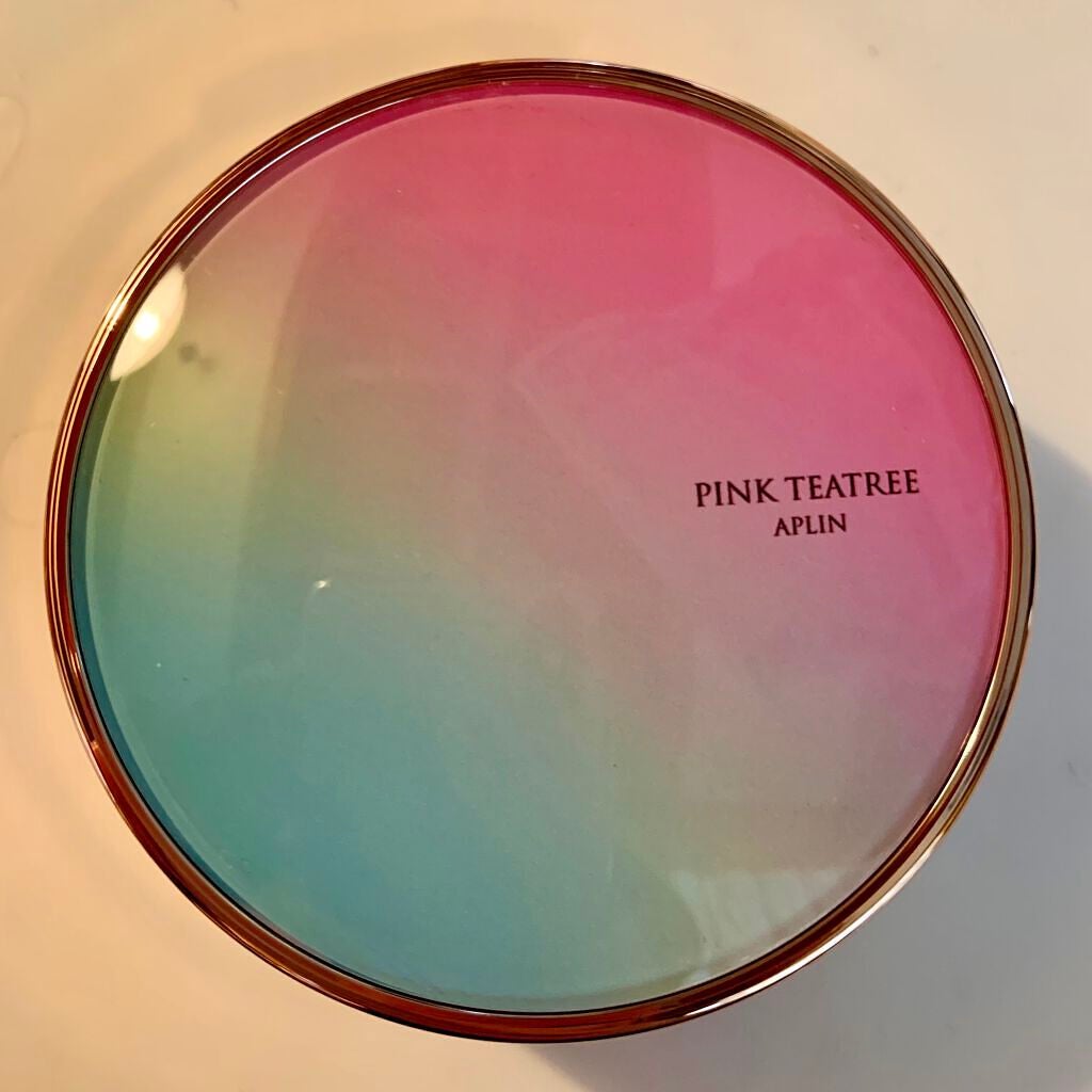 ピンクティーツリーカバークッション/APLIN/クッションファンデーションを使ったクチコミ(1枚目)