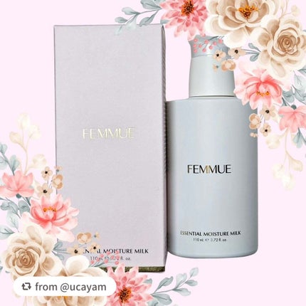 エッセンシャル モイスチャーミルク/FEMMUE/乳液を使ったクチコミ(1枚目)