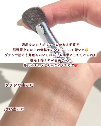 フーミー アイブロウパウダー/WHOMEE/パウダーアイブロウを使ったクチコミ(8枚目)