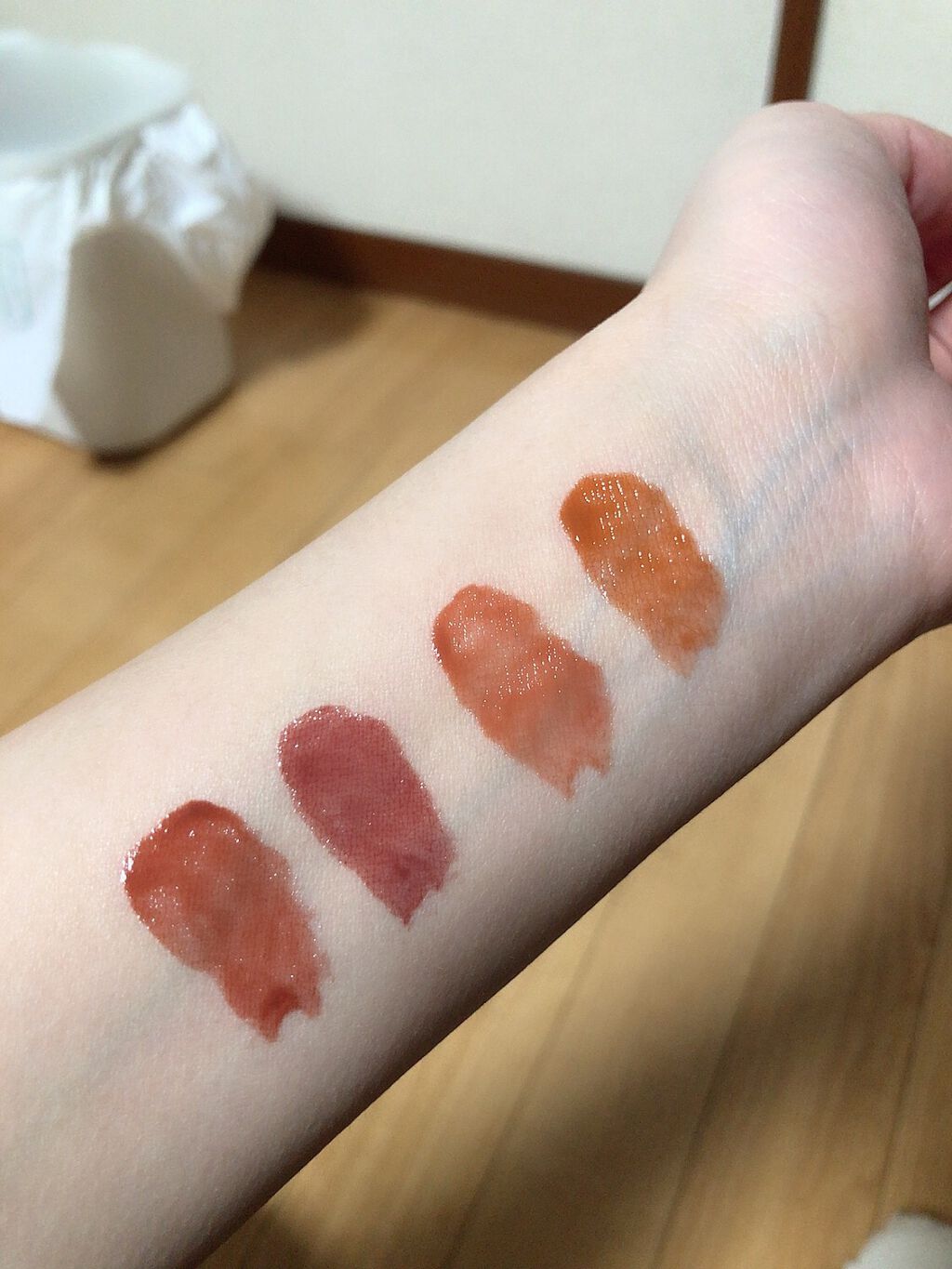 ルージュ ピュールクチュール ヴェルニ ウォーターステイン/YVES SAINT LAURENT BEAUTE/口紅を使ったクチコミ(2枚目)