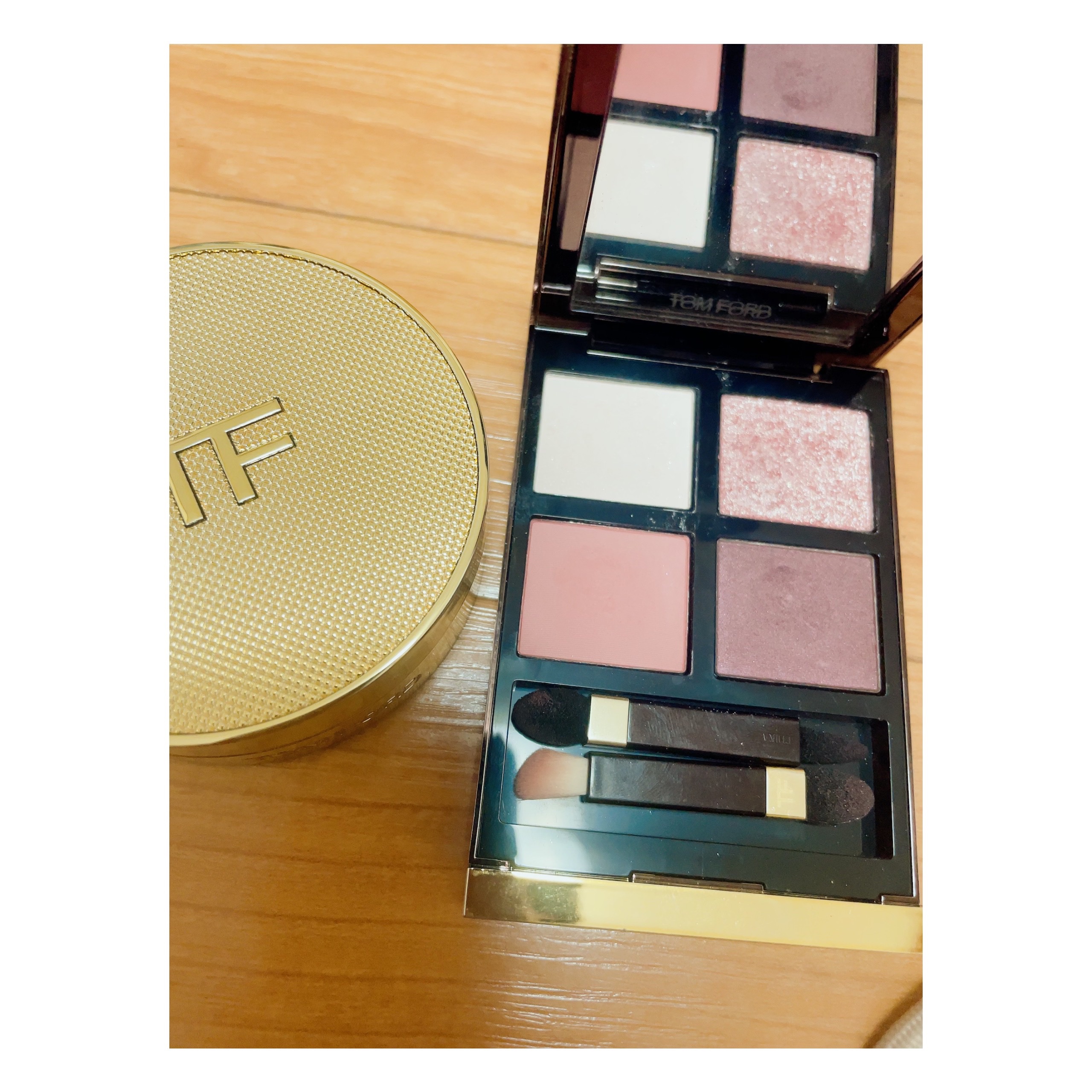 アイ カラー クォード 30R インソレント ローズ/TOM FORD BEAUTY/アイシャドウパレットを使ったクチコミ（1枚目）