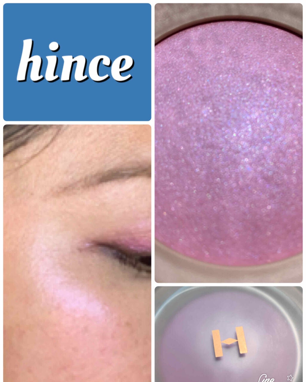 トゥルーディメンショングロウチーク/hince/パウダーチークを使ったクチコミ(1枚目)