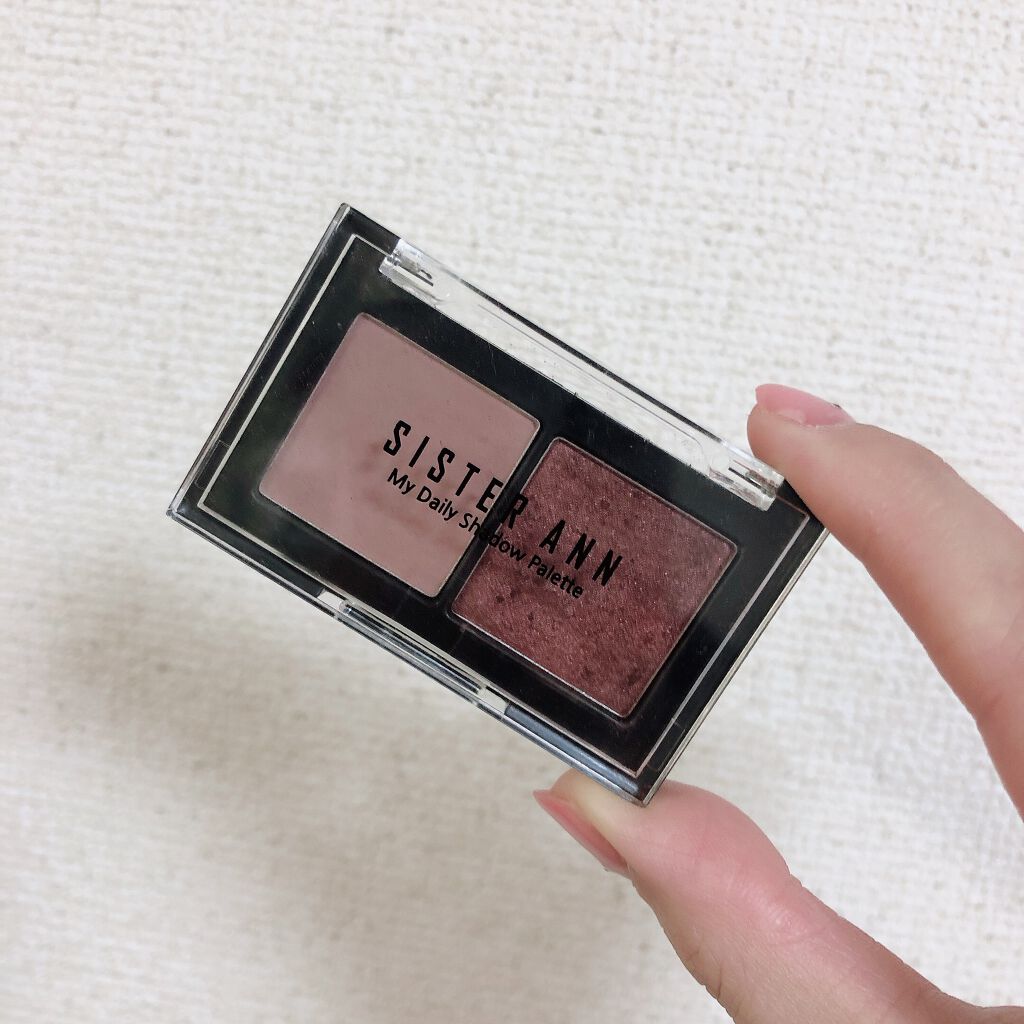 マイデイリーシャドウパレット/SISTER ANN/アイシャドウパレットを使ったクチコミ(3枚目)