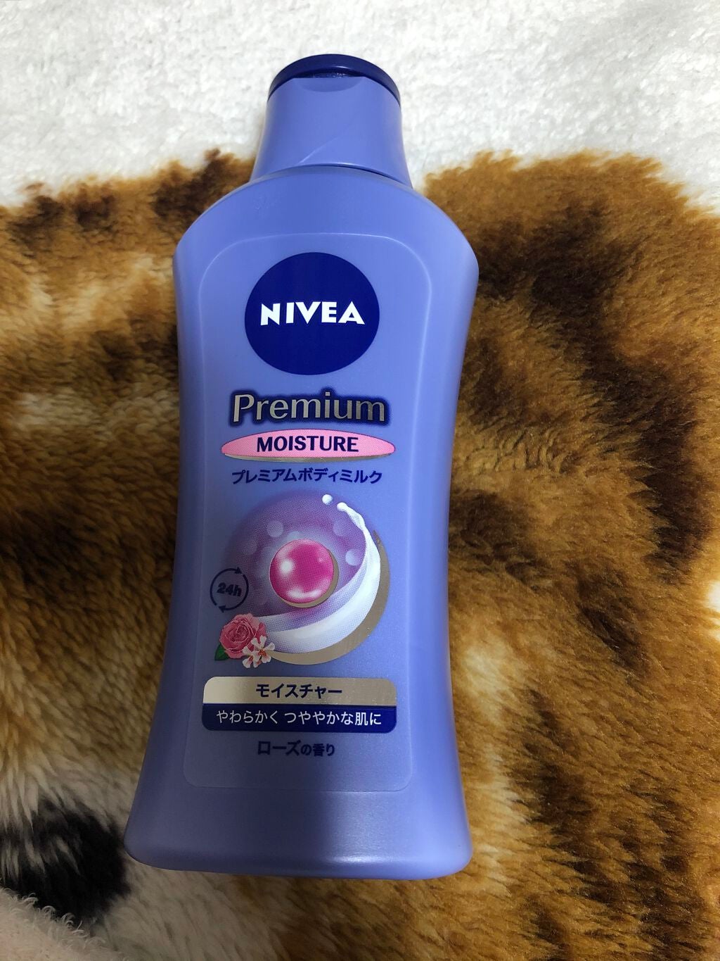 ニベア プレミアムボディミルク モイスチャー/ニベア/ボディミルクを使ったクチコミ(1枚目)
