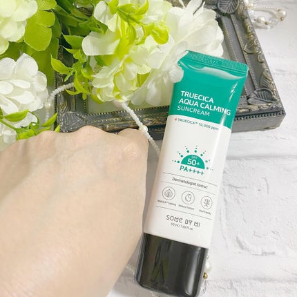 TRUECICA アクアカーミング日焼け止め/SOME BY MI/日焼け止めクリームを使ったクチコミ(4枚目)