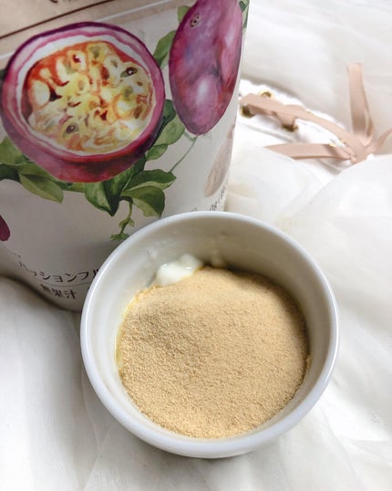 パッションフルーツLaboパウダー/森永製菓/食品を使ったクチコミ(3枚目)