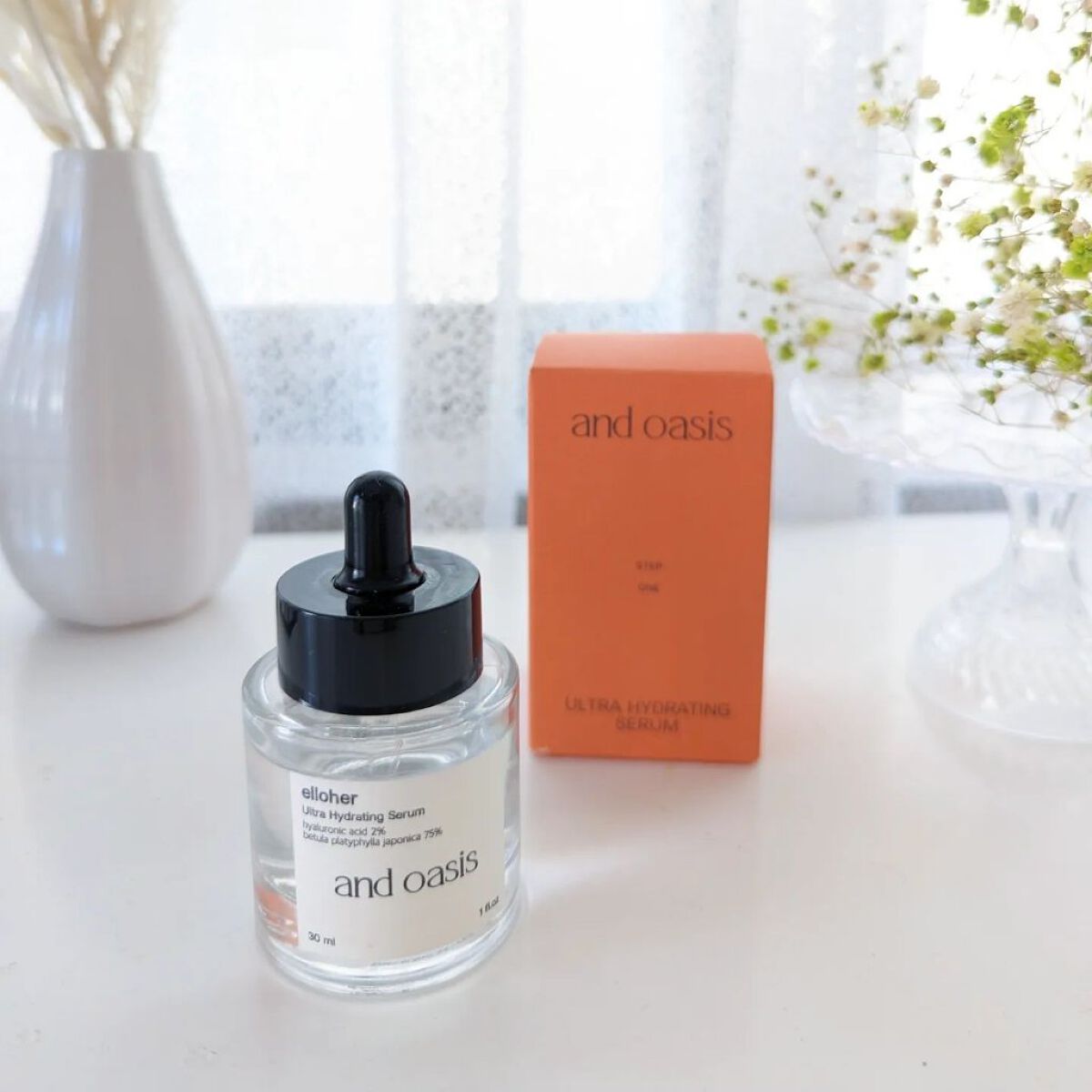 アンドオアシス - Ultra Hydrating Serum/elloher/美容液を使ったクチコミ（1枚目）