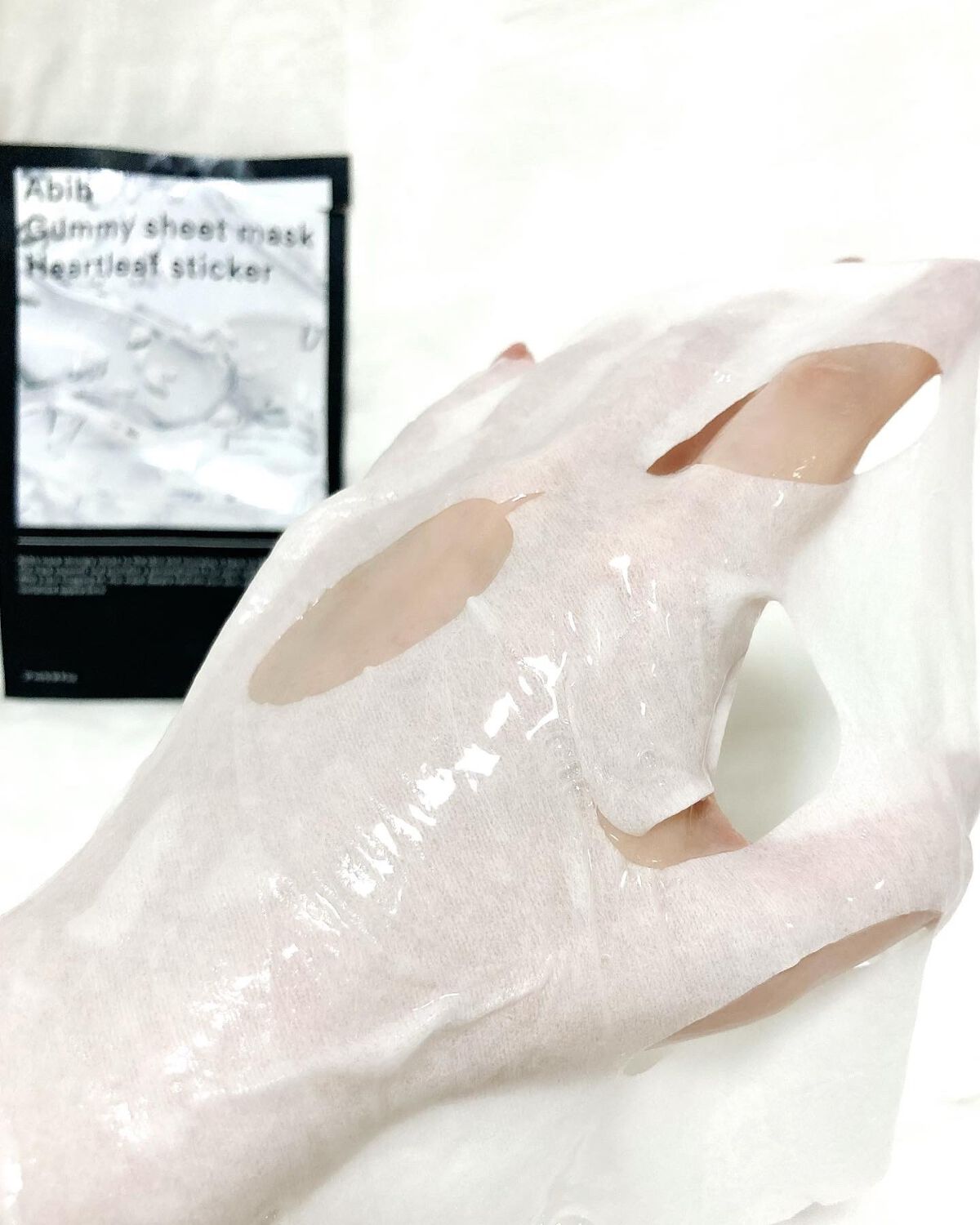 弱酸性pHシートマスク ドクダミフィット/Abib /シートマスク・パックを使ったクチコミ(5枚目)