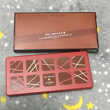 ガナッシュ アンド プラリネ アイパレット フランボワーズベリー/shu uemura/アイシャドウパレットを使ったクチコミ（1枚目）