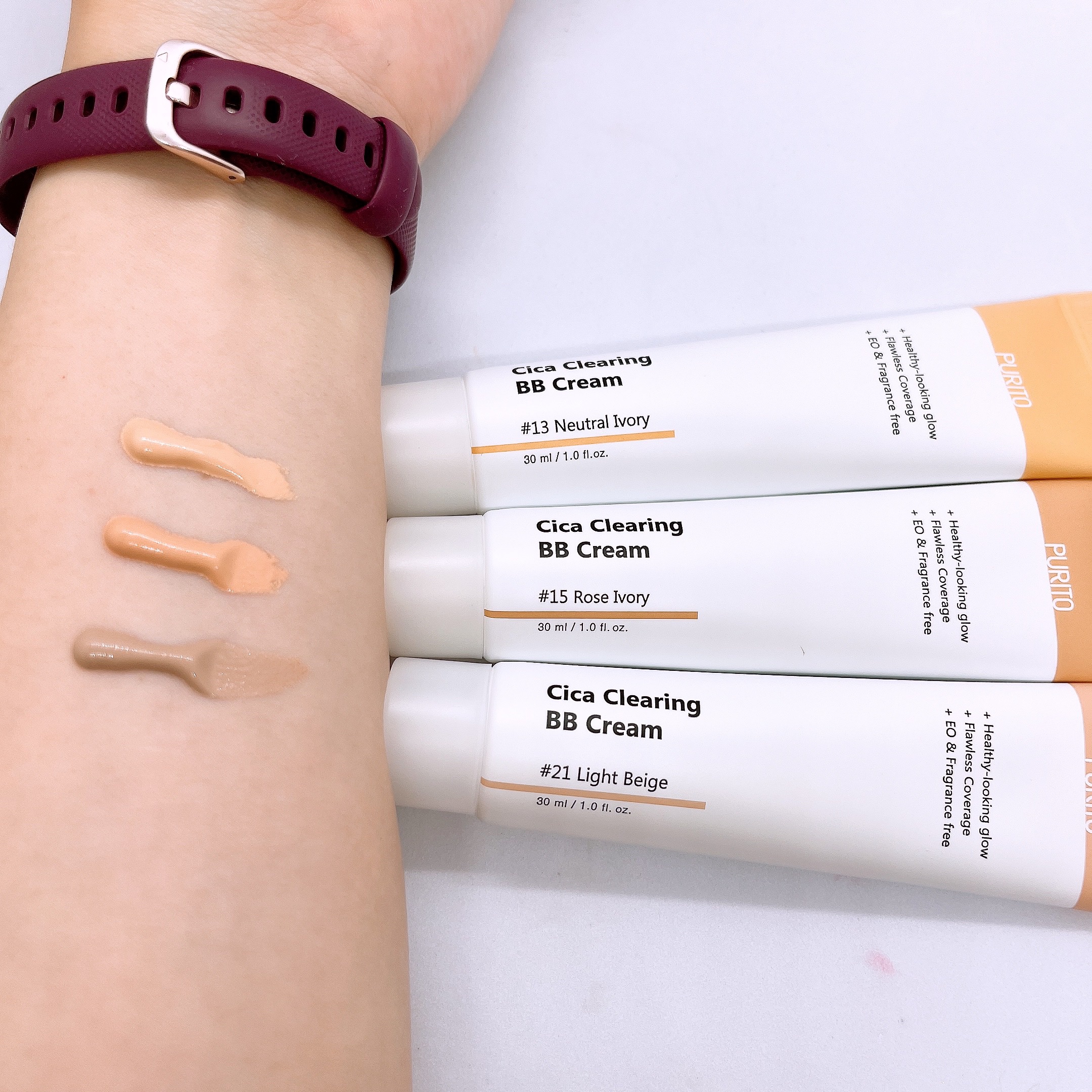 Cica Clearing BB Cream/PURITO/化粧下地を使ったクチコミ（3枚目）