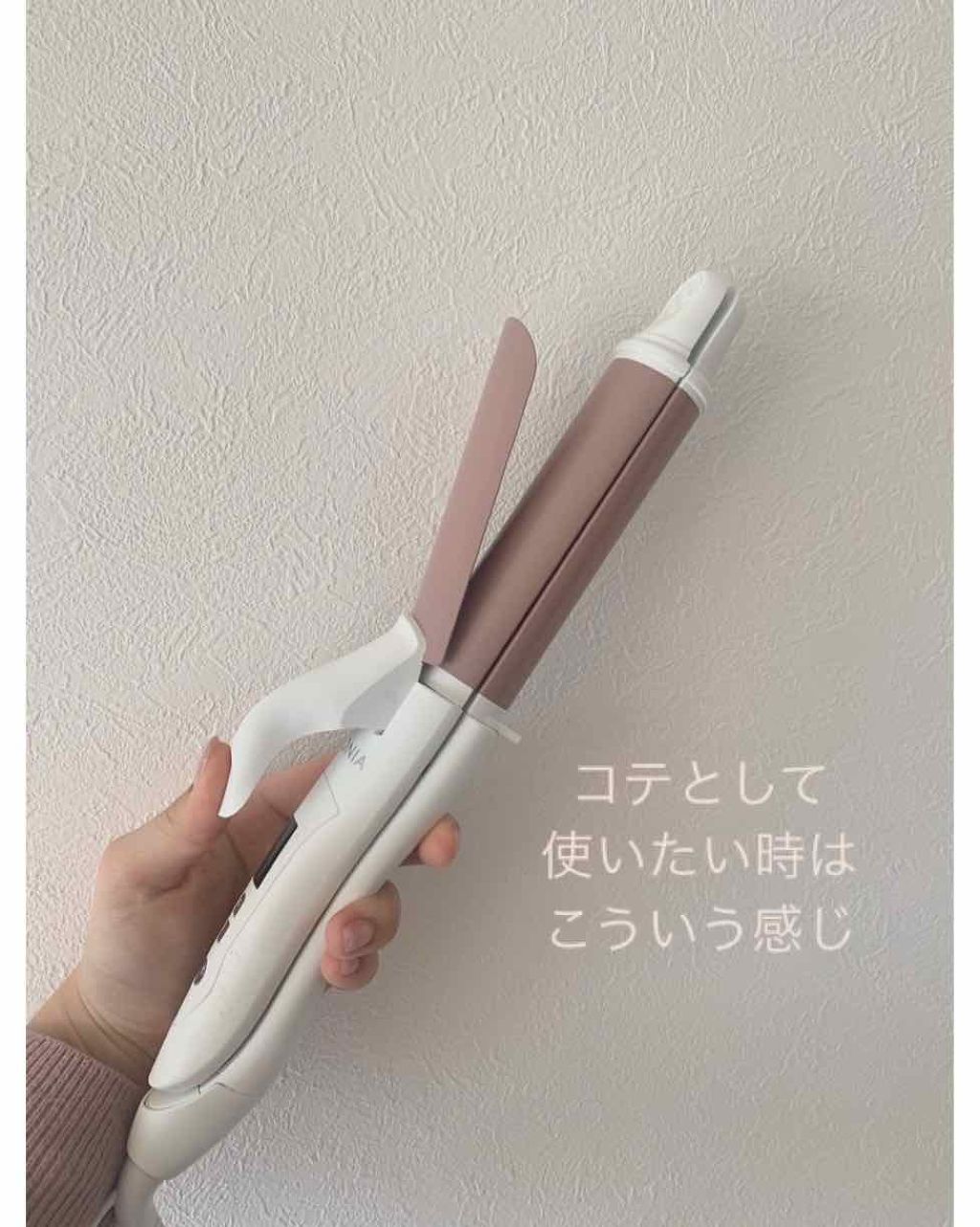 SALONIA 2WAYヘアアイロン/SALONIA/その他ヘアアイロンを使ったクチコミ（2枚目）