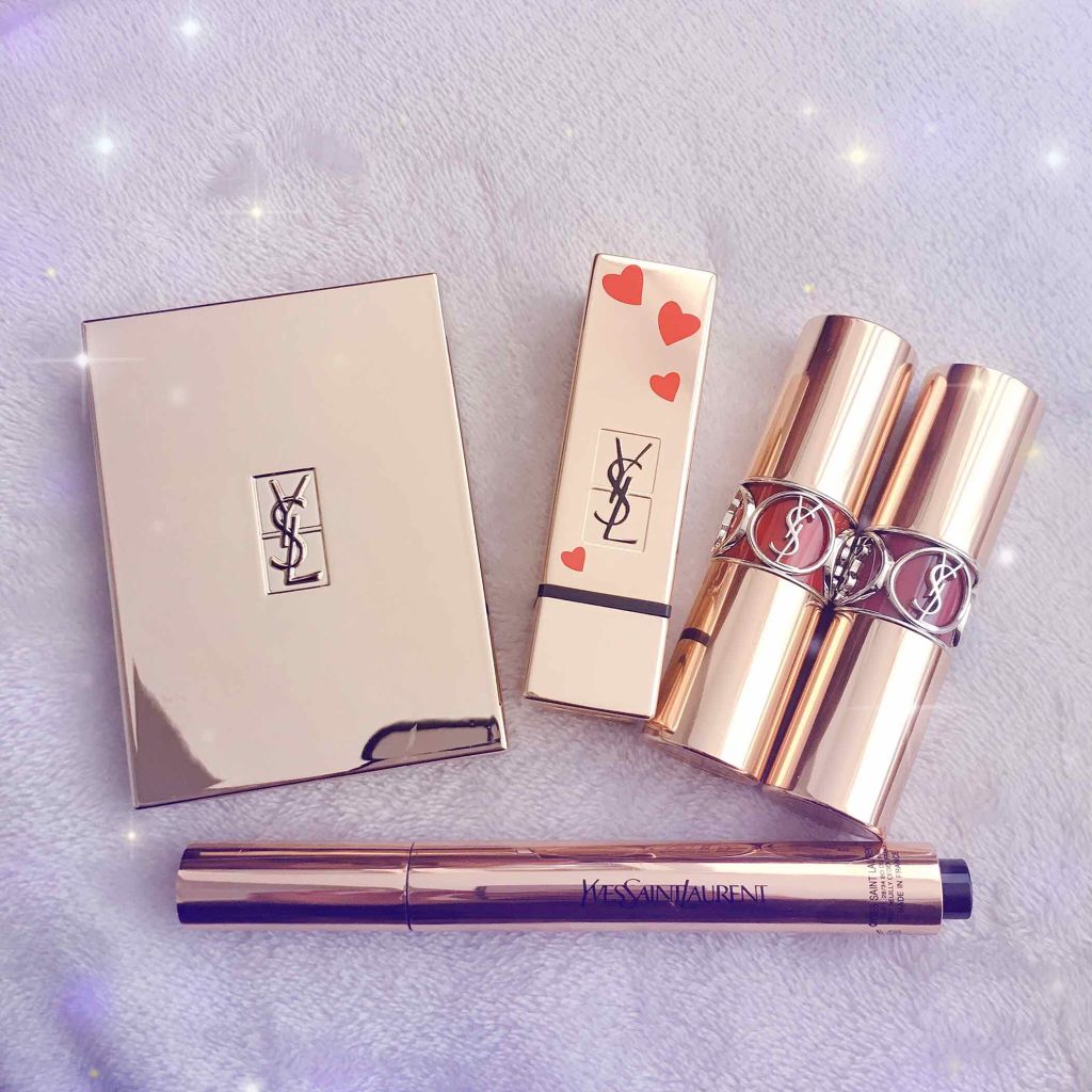 ルージュ ヴォリュプテ シャイン/YVES SAINT LAURENT BEAUTE/口紅を使ったクチコミ（1枚目）