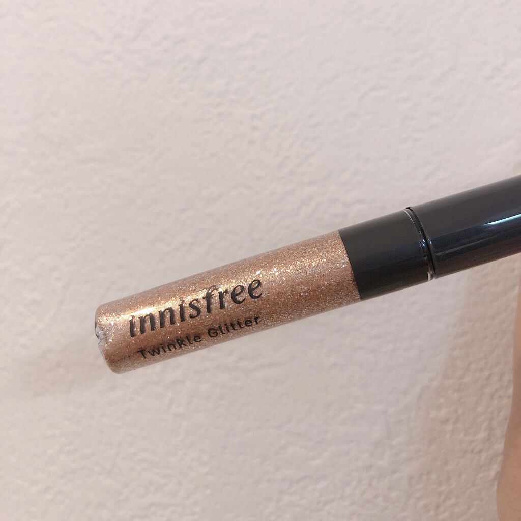 トゥインクル グリッター/innisfree/リキッドアイライナーを使ったクチコミ（2枚目）