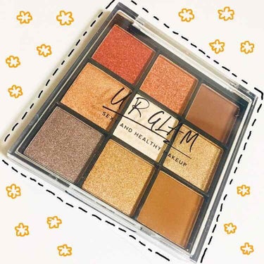 UR GLAM　BLOOMING EYE COLOR PALETTE/U R GLAM/アイシャドウパレットを使ったクチコミ（1枚目）