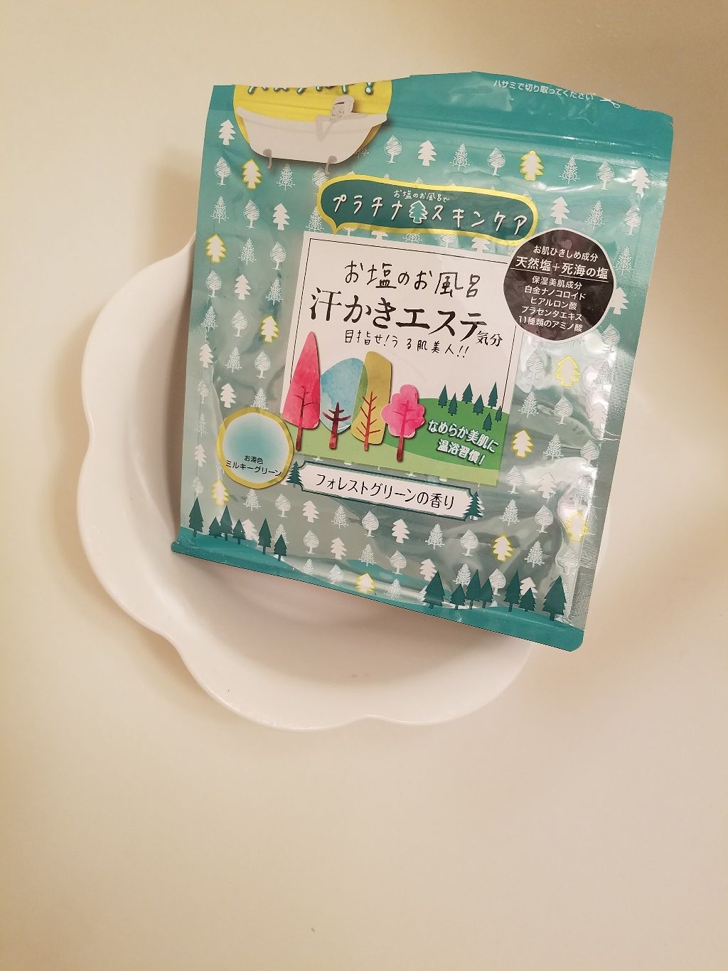 汗かきエステ気分 フォレストグリーン/マックス/入浴剤を使ったクチコミ（1枚目）