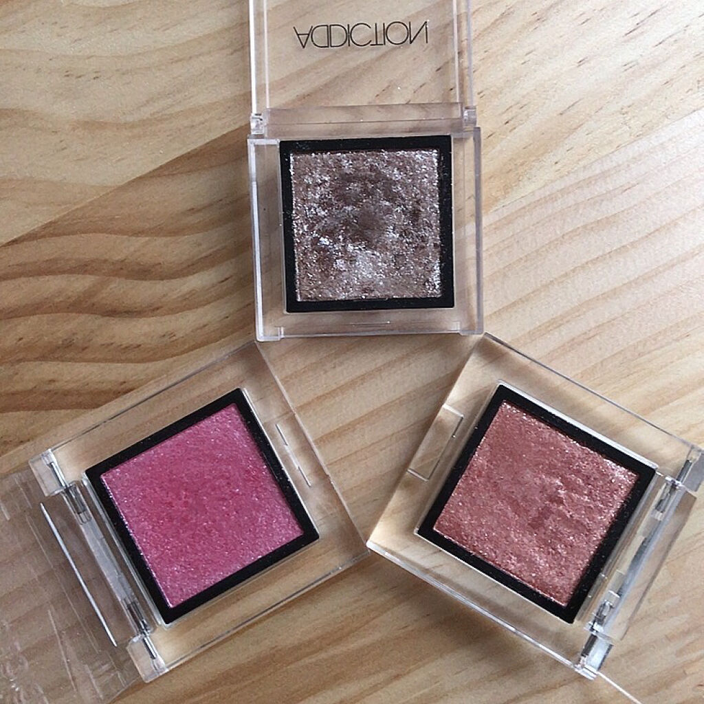 アディクション ザ アイシャドウ スパークル/ADDICTION/単色アイシャドウを使ったクチコミ（2枚目）