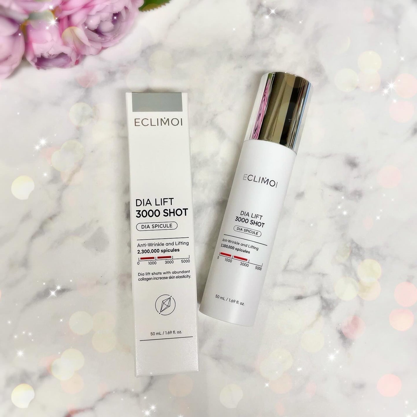 ダイヤリフト3000ショット/ECLIMOI/フェイスクリームを使ったクチコミ(7枚目)