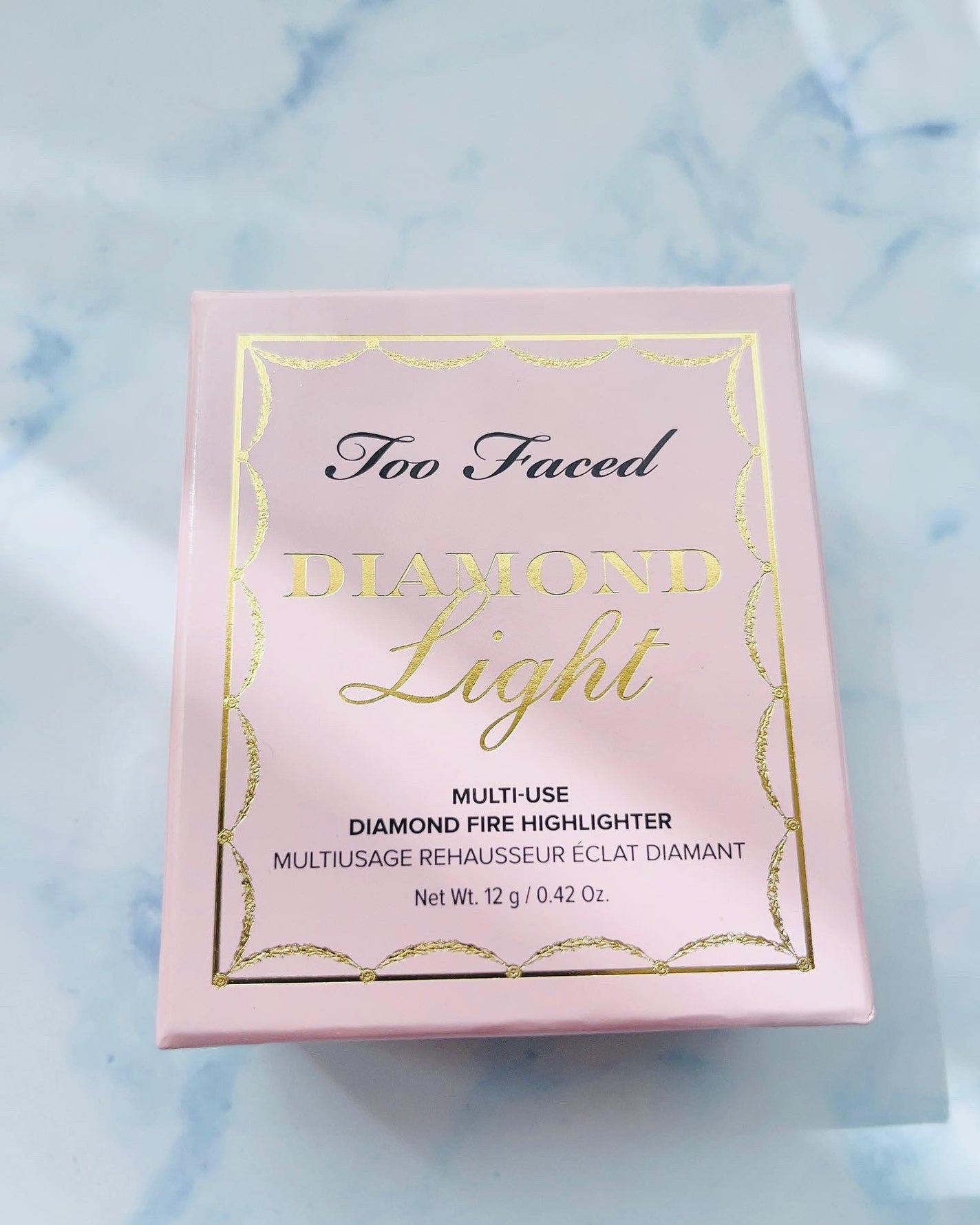 ダイヤモンドライト マルチユース ハイライター/Too Faced/パウダーハイライトを使ったクチコミ(1枚目)
