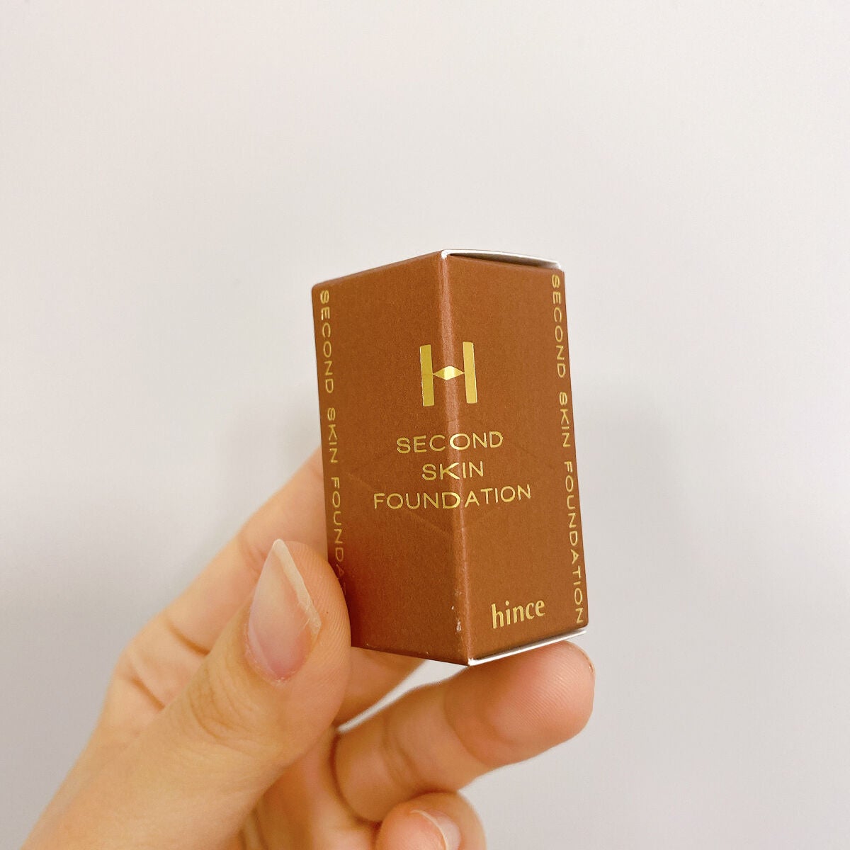 セカンドスキンファンデーション/hince/リキッドファンデーションを使ったクチコミ(1枚目)