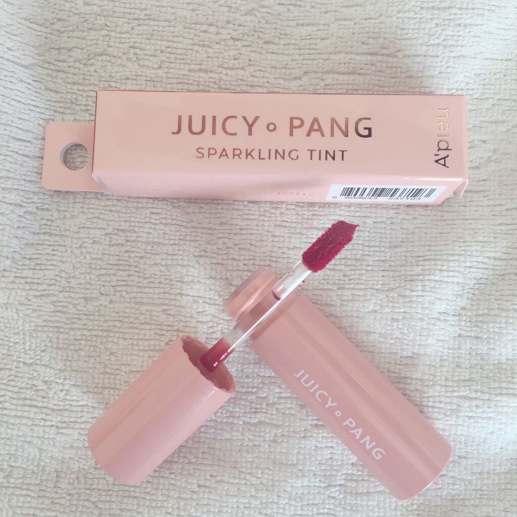 アピュー ジューシーパン スパークリングティント/A’pieu/口紅を使ったクチコミ(2枚目)