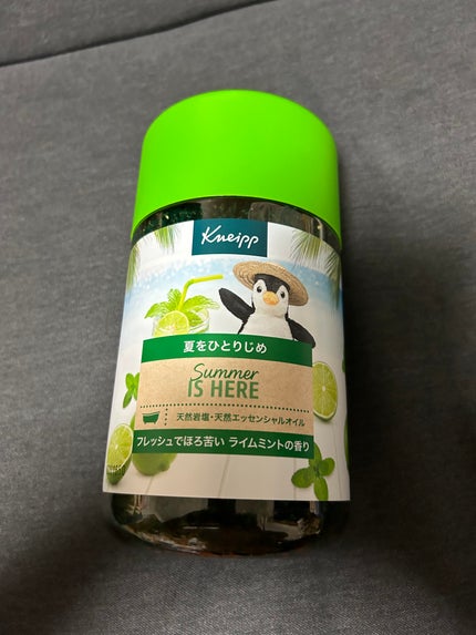 クナイプ バスソルト ライムミントの香り 850g/クナイプ/無機塩系入浴剤を使ったクチコミ(1枚目)
