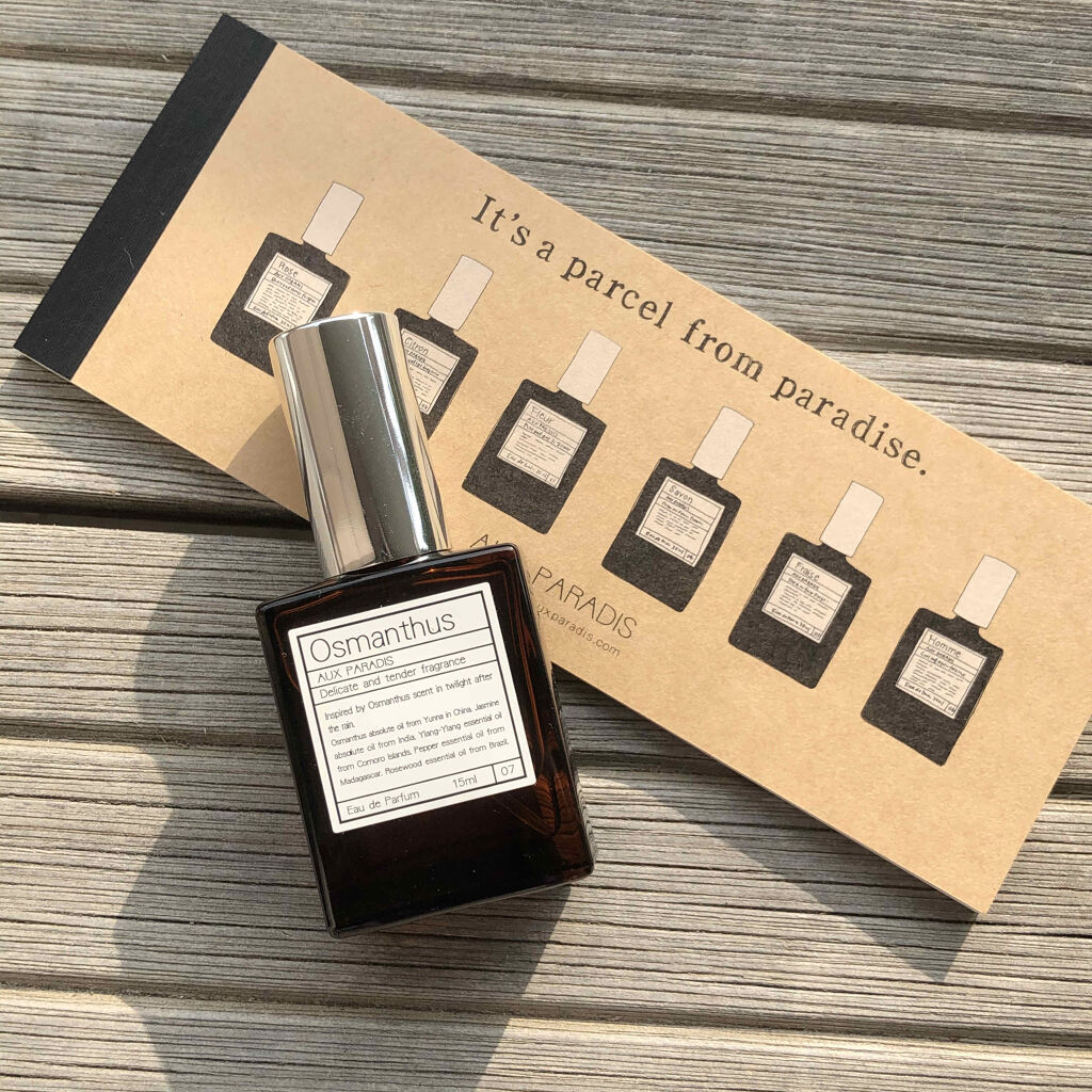 オードパルファム　#07 Osmanthus 〔オスマンサス〕/AUX PARADIS/香水(レディース)を使ったクチコミ（1枚目）