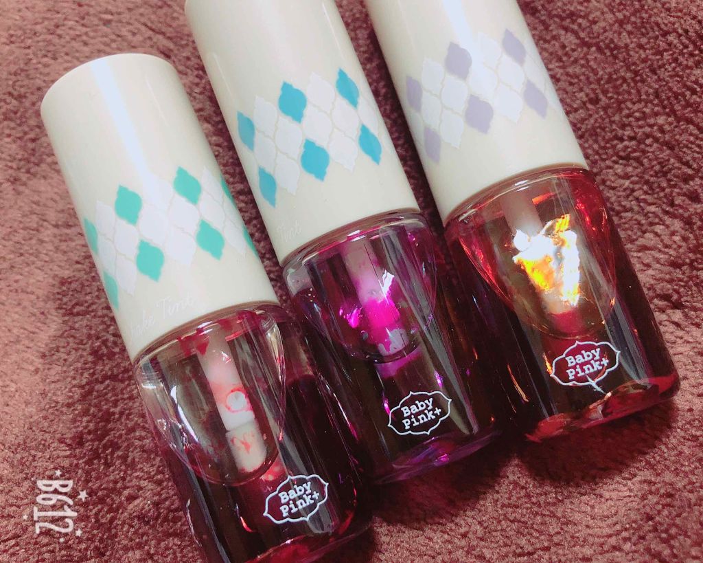 カクテルシェイクティント/ベビーピンク/リップティントを使ったクチコミ（2枚目）