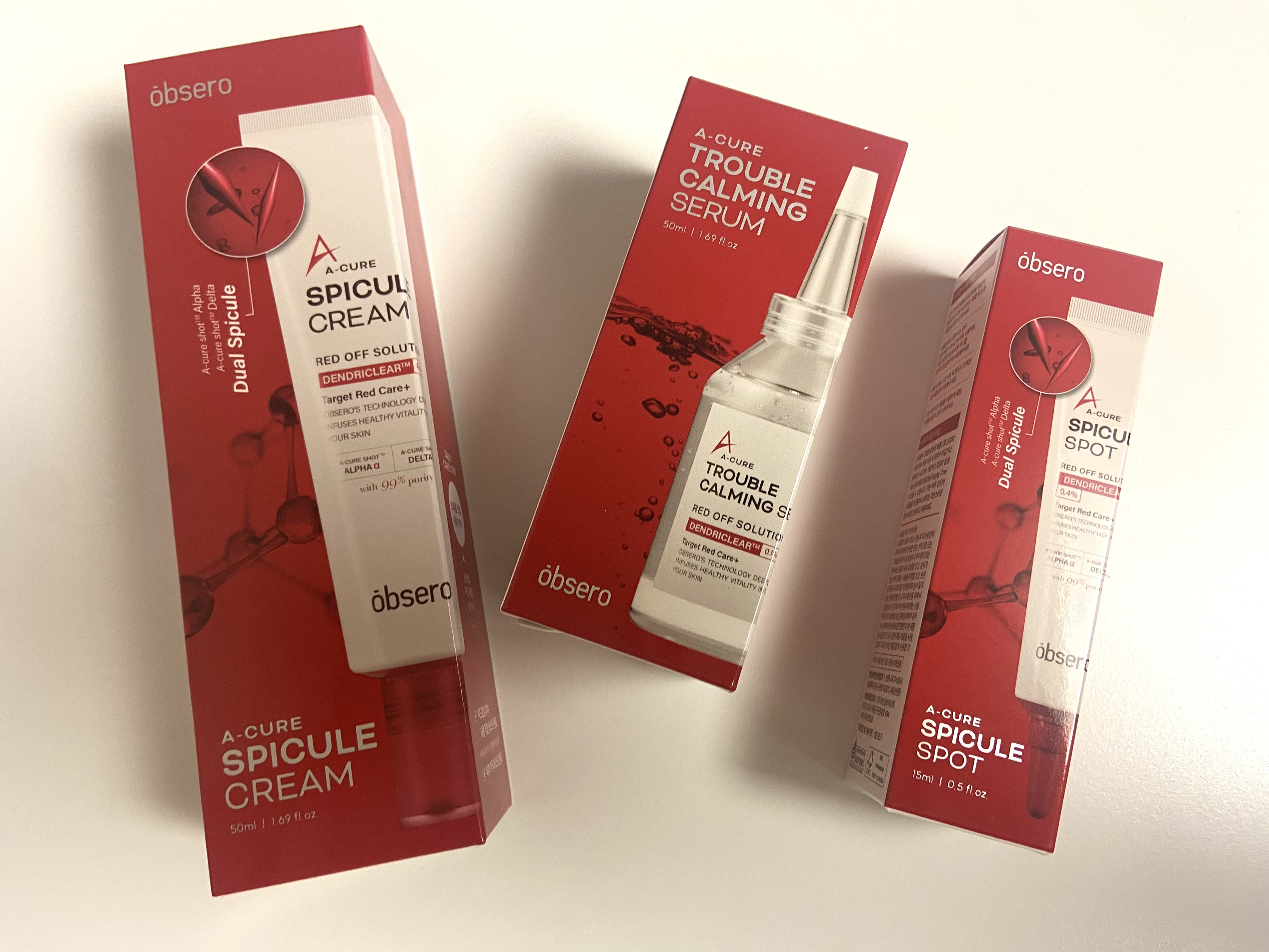 エーキュアスピキュールスポット/obsero/フェイスクリームを使ったクチコミ（3枚目）