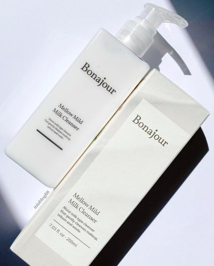 メロウマイルドミルククレンザー/Bonajour/ミルククレンジングを使ったクチコミ(2枚目)