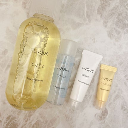 ルクエ スタートアップキット/ナリス化粧品/スキンケアキットを使ったクチコミ(1枚目)