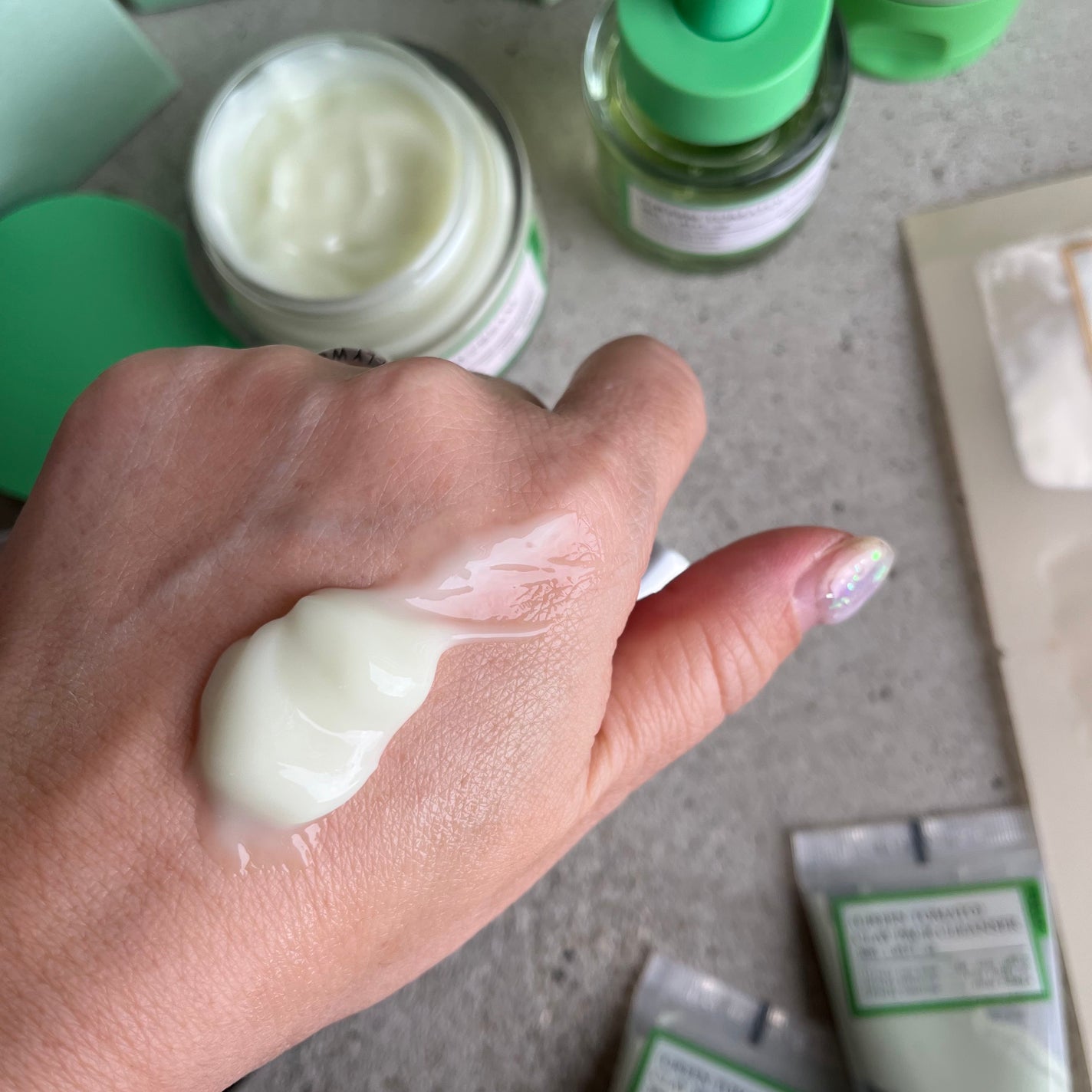 グリーントマトクレイマスククレンザー/FULLY/洗い流すパック・マスクを使ったクチコミ(4枚目)