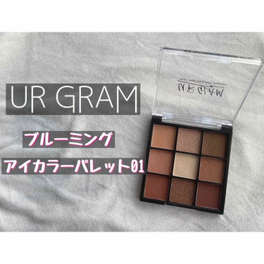 UR GLAM　BLOOMING EYE COLOR PALETTE/U R GLAM/アイシャドウパレットを使ったクチコミ（1枚目）