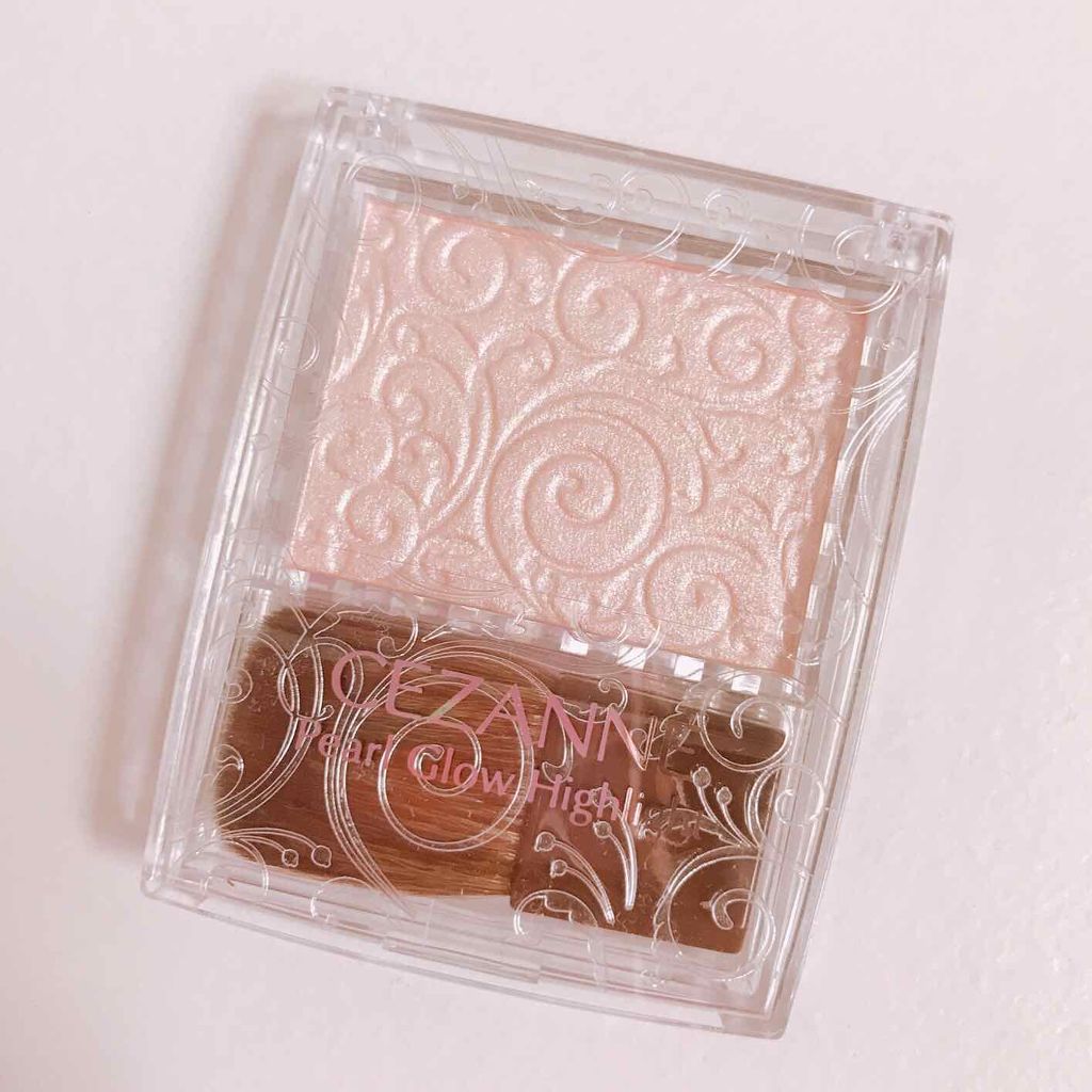 パールグロウハイライト/CEZANNE/パウダーハイライトを使ったクチコミ（1枚目）